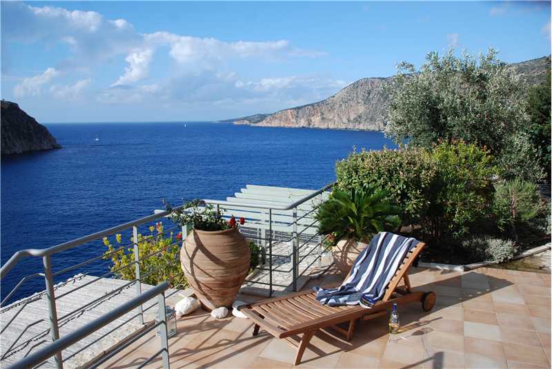 Villa Eleni view over the Bay of Assos