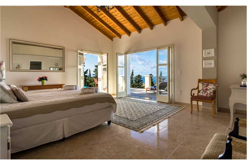  Villa Elysium master bedroom and terrace