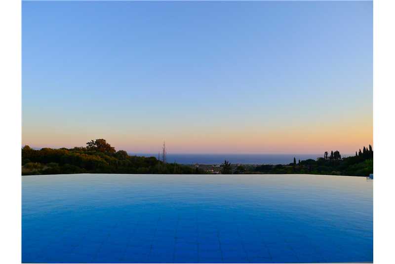  Villa Ersi incredible view from the infinity pool