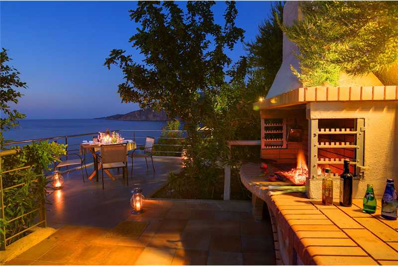  Villa Maistrali Stunning setting at evening meal