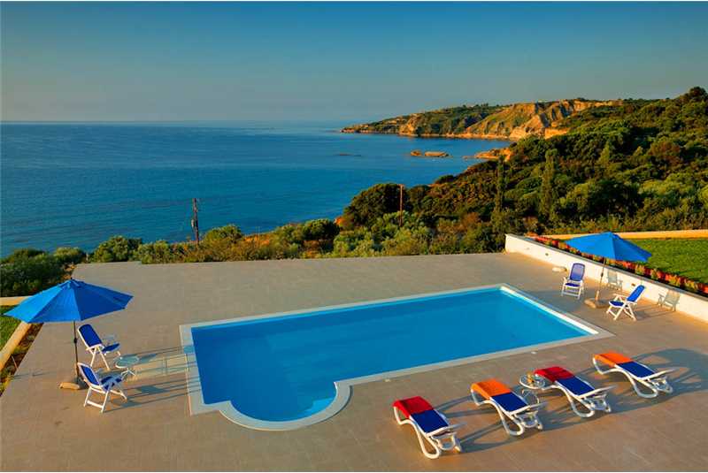  Villa Pessada pool with breathtaking views Ionian sea